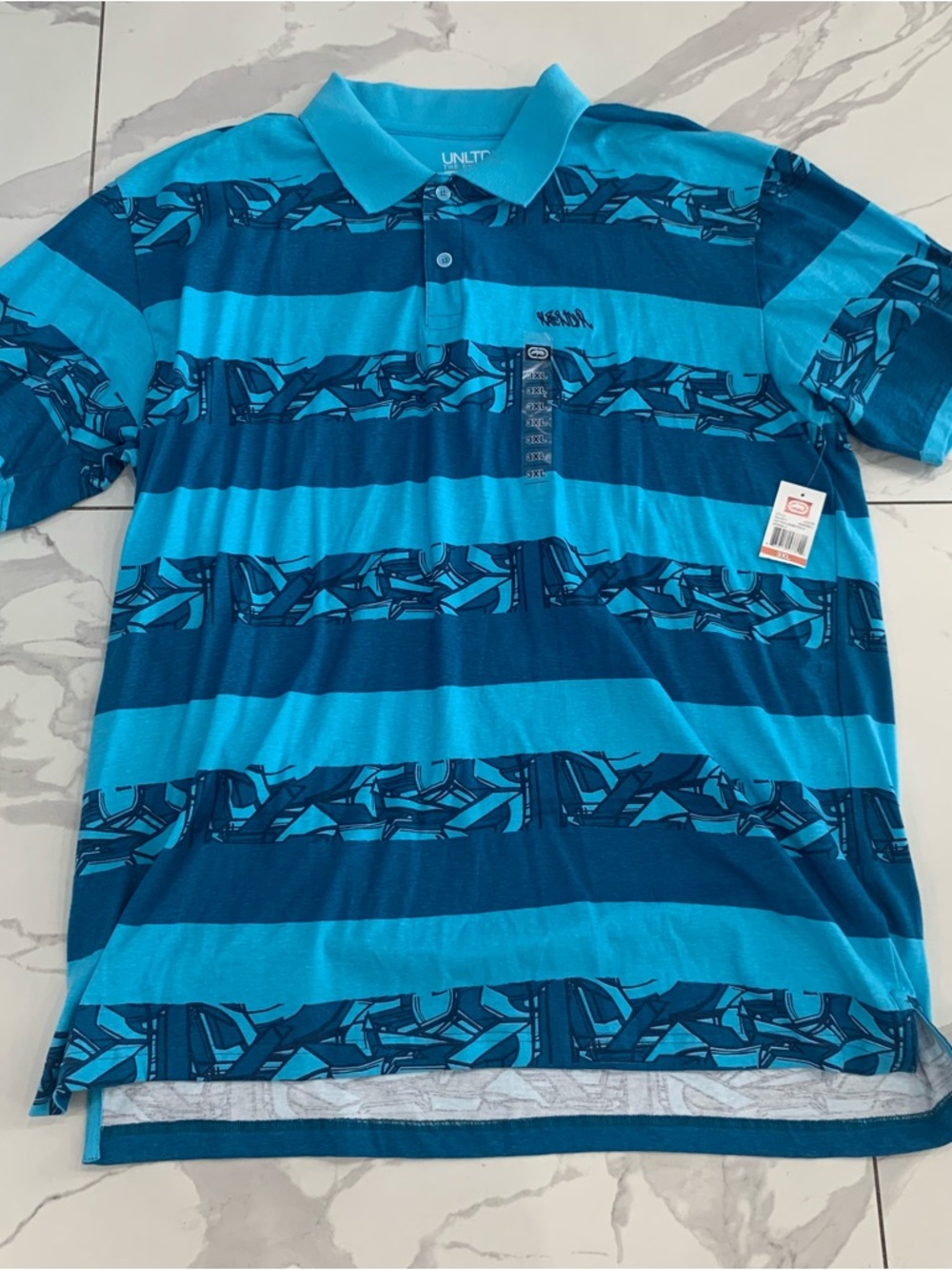 Ecko Unltd The Exhibit Series Collaboration W/ Graffiti Artist Kenor Sz 3XL NWT